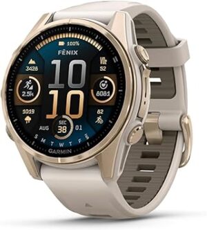 Garmin fēnix® 8 – 43mm, AMOLED, Sapphire, Premium