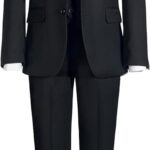 Marvelous World Boys' Formal Slim Fit Suit Set,