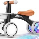 Umatoll Colorful Lighting Baby Balance Bike Toys