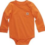 Carhartt Unisex Baby Long-Sleeve Pocket