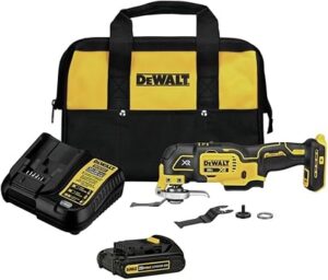 DEWALT 20V MAX XR Oscillating Tool Kit, 3 Speed,