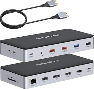 14 in 2 USB C Laptop Docking Station for MacBook
