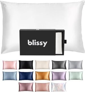 Blissy Silk Pillowcase - 100% Pure Mulberry Silk