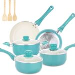 Pots and Pans Set Nonstick, 11pcs Kitchen