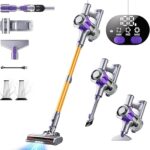 Cordless Vacuum Cleaner, 450W 40Kpa Powerful