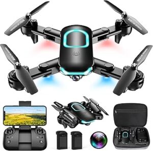 Drone with Camera, Foldable Drone for Beginners