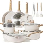 CAROTE 21Pcs Pots and Pans Set, Nonstick Cookware