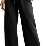 IWOLLENCE Women's Wide Leg Pants with Pockets