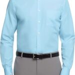 Van Heusen Men's Dress Shirt Regular Fit Poplin