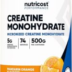 Nutricost Creatine Monohydrate Powder (Mandarin