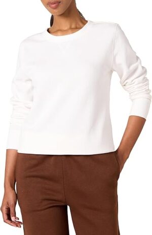 Amazon Essentials Women's Fleece Crewneck