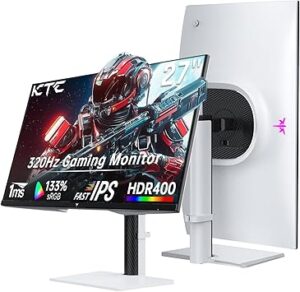 Monitor 27-inch White Gaming Monitor WQHD