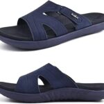 KuaiLu Womens Fashion Orthotic Slides Ladies