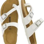 CUSHIONAIRE Women's Luna Cork Footbed Sandal With