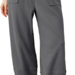 Xiaoxuemeng Womens Baggy Wide Leg Pants Casual