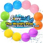 SOPPYCID Reusable Water Balloons 12PCS - Summer
