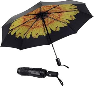 SY COMPACT Travel Umbrella Windproof Automatic