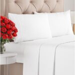 Queen Size 4 Piece Sheet Set - Comfy Breathable &