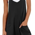 ANRABESS Womens Rompers Summer Casual Loose