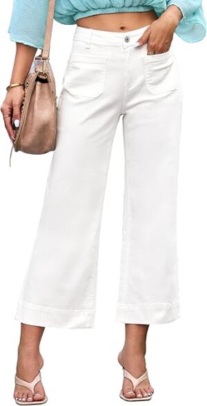 luvamia Wide Leg Jeans for Women Trendy High