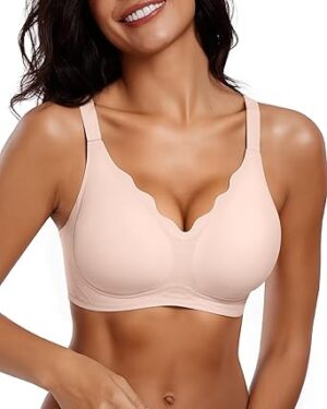Vertvie Womens Seamless Bras No Underwire