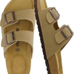 CUSHIONAIRE Lane Cork Footbed Sandals for Women –