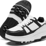 Roller Skate Shoes for Kids Girls Boys Detachable