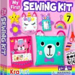 KRAFUN My First Sewing Kit for Beginner Kids Arts