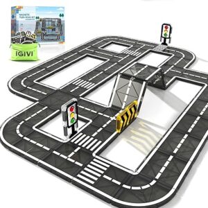 Magnetic Tiles Road Expansion Pack, STEM Magnet