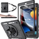 Case for iPad 9th/8th/7th Generation-Built-in