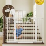 Cumbor 29.7-46" Baby Gate for Stairs, Toddler