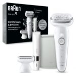 Braun Silk-épil 9 Epilator, Pivoting Head, Wet