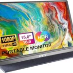 KYY Portable Monitor 15.6inch 1080P FHD USB-C,