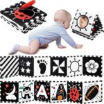 URMYWO Black and White Baby Toys, Tummy Time High