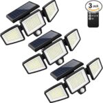Tuffenough Solar Outdoor Lights 2500LM 210 LED