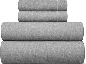 Queen Size 4 Piece Sheet Set - Breathable &