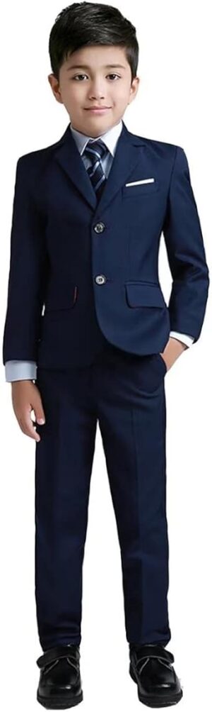 YuanLu Boys Suit for Kids Tuxedo Wedding Ring