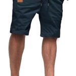 JMIERR Mens Casual Shorts - Cotton Drawstring
