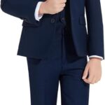 Marvelous World Boys' 7-Piece Formal Suit