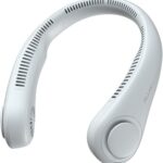 JISULIFE Portable Neck Fan, Hands-Free Bladeless,