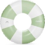 FUNBOY Giant Vintage Stripe Inflatable Tube Pool