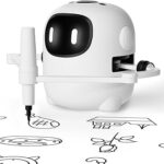 Drawing Robot for Kids with 150 Cards, Voice