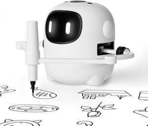 Drawing Robot for Kids with 150 Cards, Voice