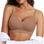 OEAK Womens Wireless Bras Comfortable Push Up Bra