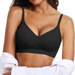 OEAK Womens Wireless Bras Comfortable Push Up Bra