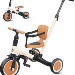 newyoo Toddler Tricycle with Push Handle for 1-3