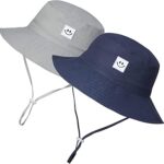 MaxNova Baby Sun Hat Smile Face UPF 50+ Toddler