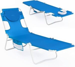 #WEJOY Folding Tanning Chair with Face Hole, 5