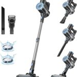 Cordless Vacuum Cleaner with Self-Standing, LED