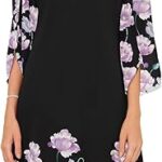 GRACE KARIN Womens Chiffon Dresses Flutter Sleeve
